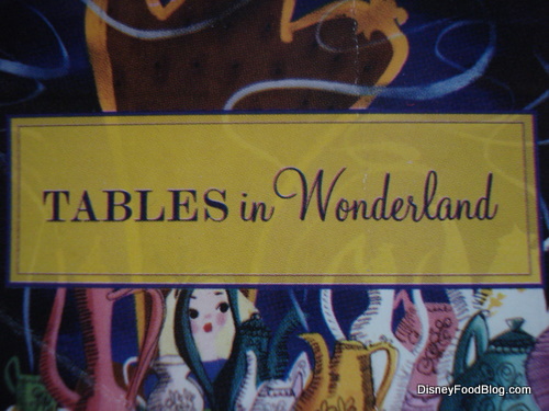 Tables In Wonderland 2012 Cost