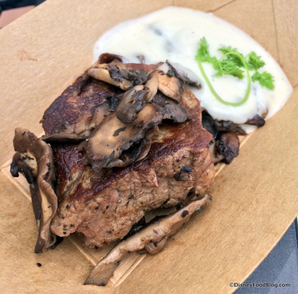 2015-Epcot-Food-and-Wine-Festival-Canada-Booth-Le-Cellier-wild-mushroom-beef-filet-mignon-with-truffle-butter-sauce-609x600.jpg