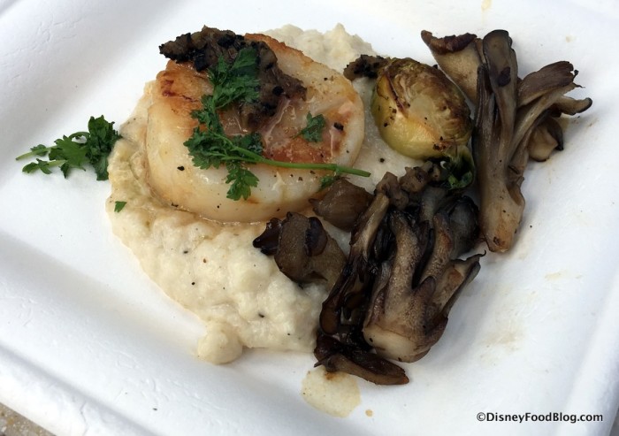 Epcot-Food-and-Wine-Festival-2016-The-Wine-and-Dine-Studio-Seared-Scallop-Truffled-Celery-Root-Purée-Brussels-Sprouts-and-Wild-Mushrooms-2-700x493.jpg